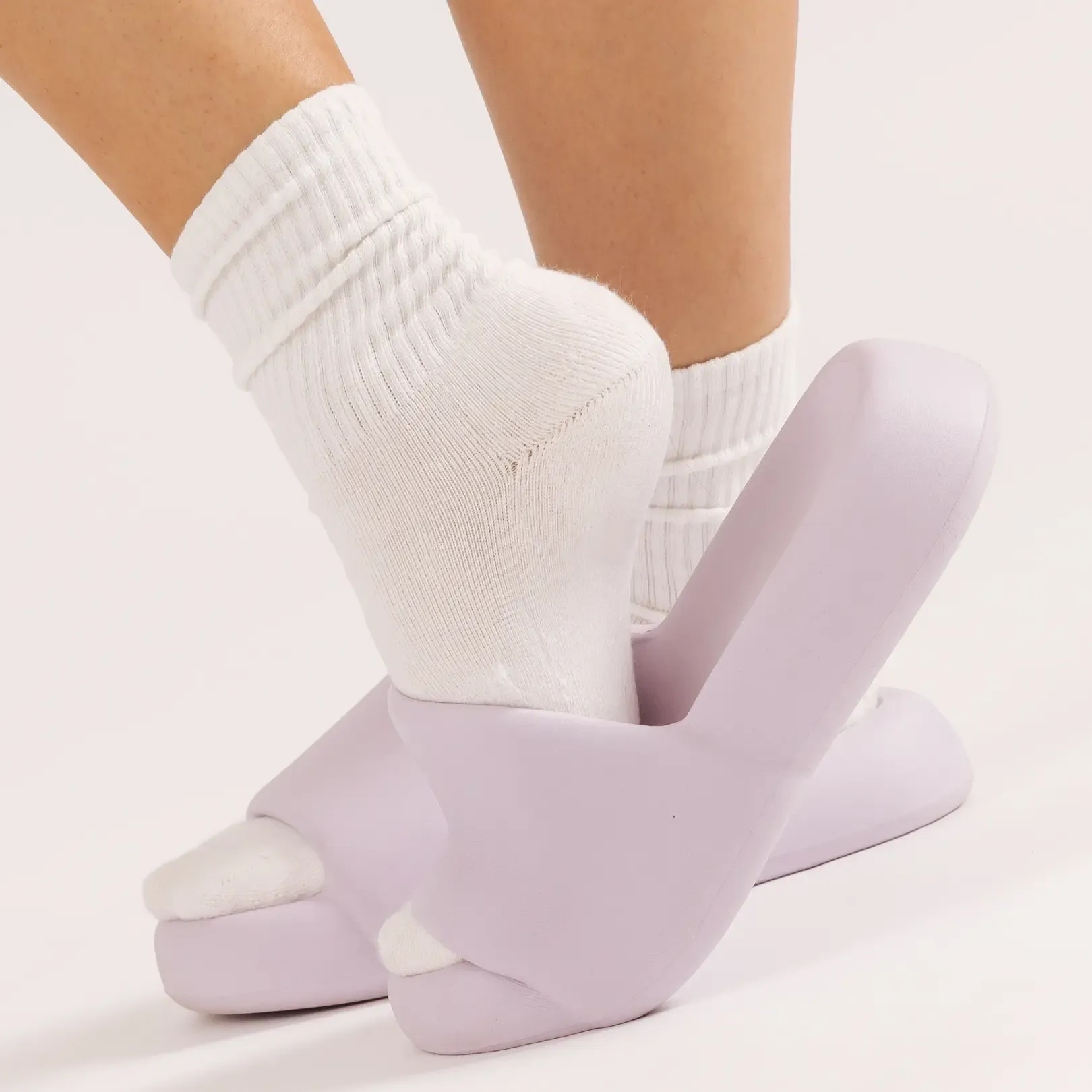 Women's Double Buckle Comfortable Slides – Walk Taller, Feel Nothing