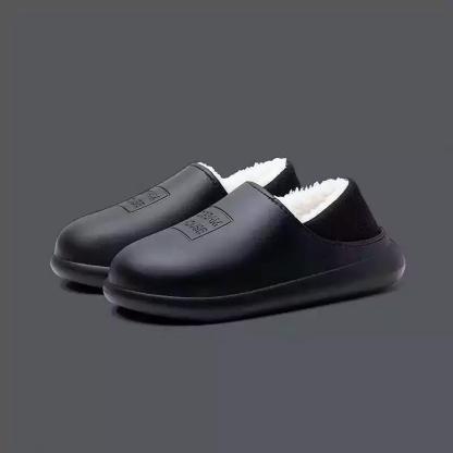 Winter Indoor Warm Non-slip Soft Bottom Couple Cotton Slippers