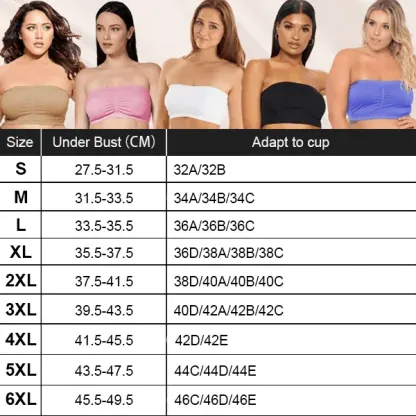 🔥Buy 1 Get 3🔥Supportive Seamless Bandeau Bra