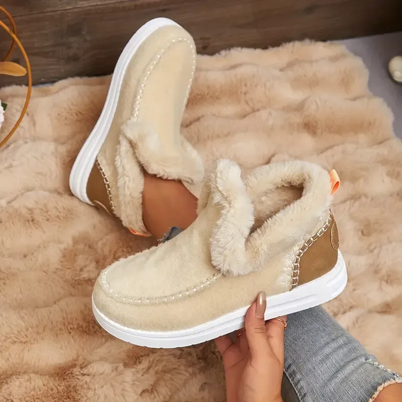Winter Sale 50% OFF - Fleece Lining Warm & Cozy Winter Orthopedic Shoes for Women