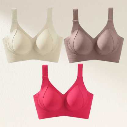 🎁Last Day Buy 1 Get 3 Packs🔥Super Firming Wire-Free Push Up Bra All-Day Comfort No More Sagging (3-Pack Value Set)