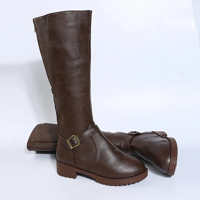 Women's Winter Waterproof Leather Boots