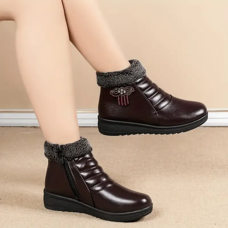 Women's Winter Comfortable Orthopedic Non-Slip Short Boots
