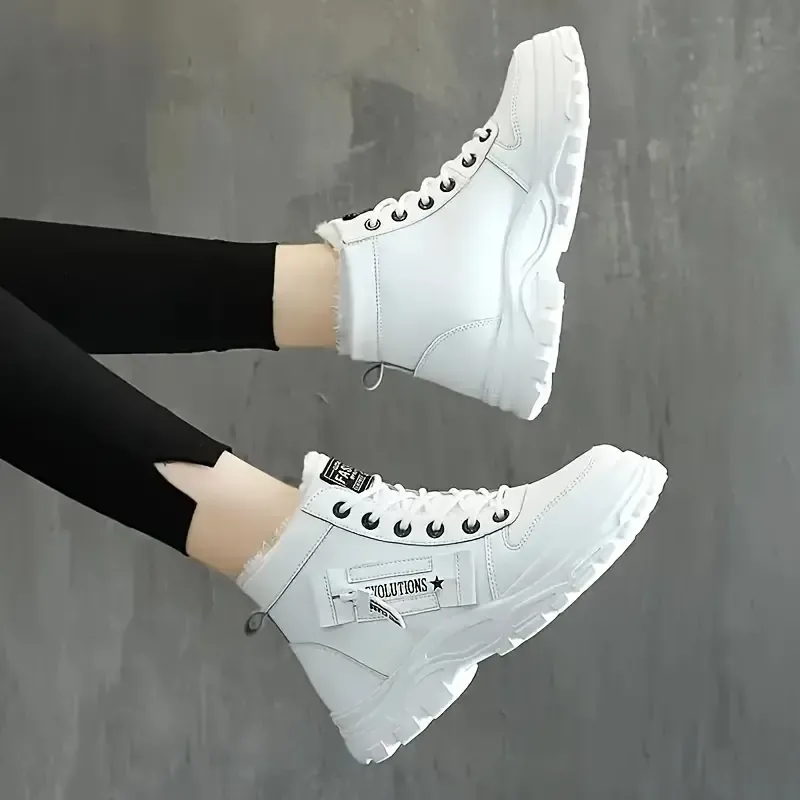 💥Last Day Promotion 70% OFF - Women Wool Lined Water Resistant Non-Slip Snow Boots