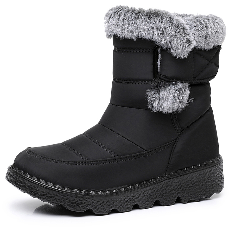Women's Comfortable Plush Lined Waterproof Anti-slip Winter Boots