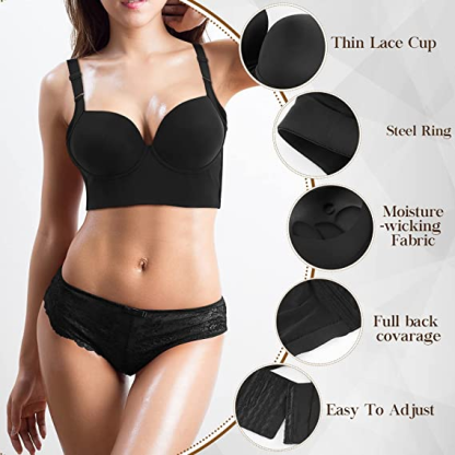 🔥BUY 1 GET 2🔥Fashion Deep Cup Bra-Bra with shapewear incorporated (Size runs the same as regular bras)