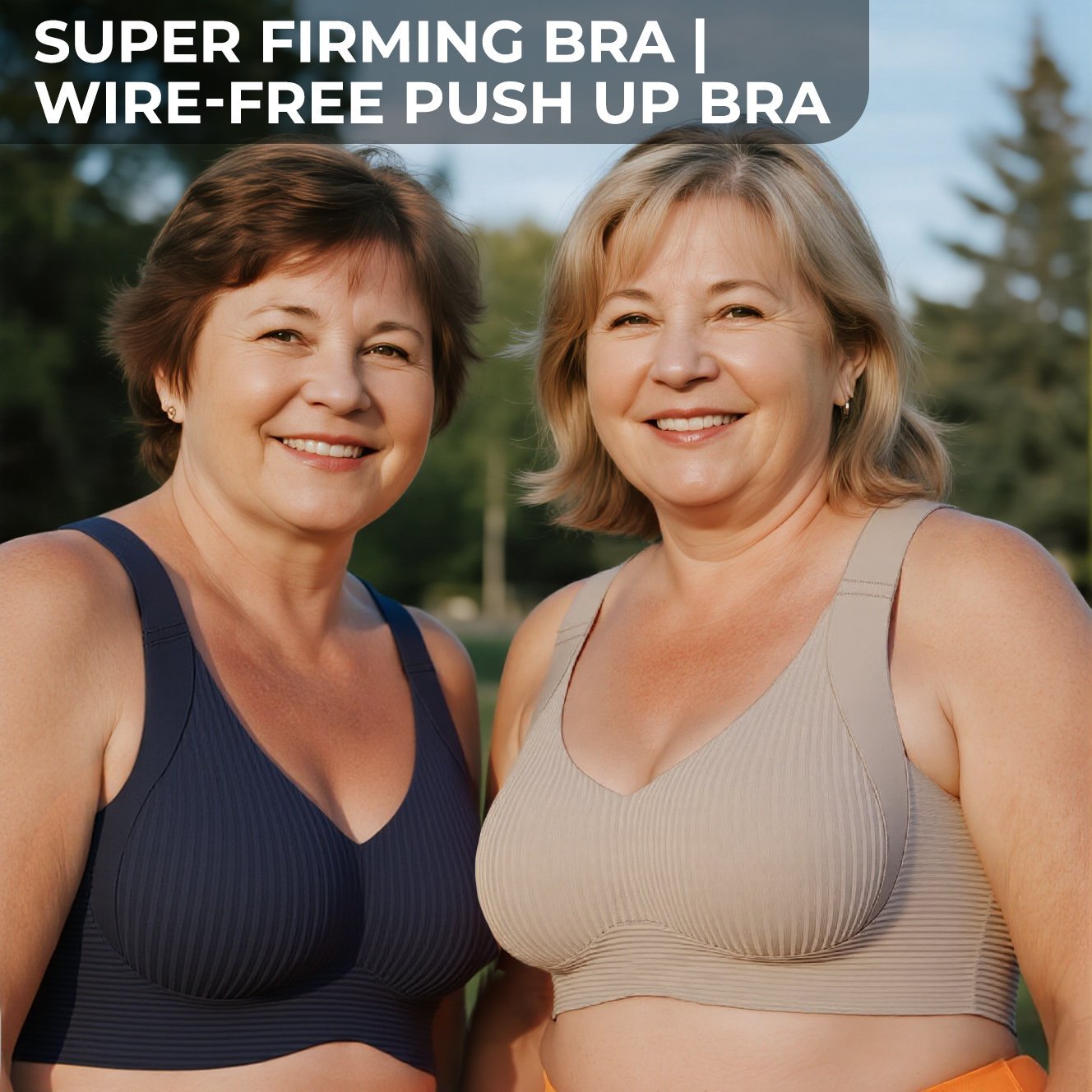 🎁Last Day Buy 1 Get 3 Packs🔥Super Firming Wire-Free Push Up Bra All-Day Comfort No More Sagging (3-Pack Value Set)