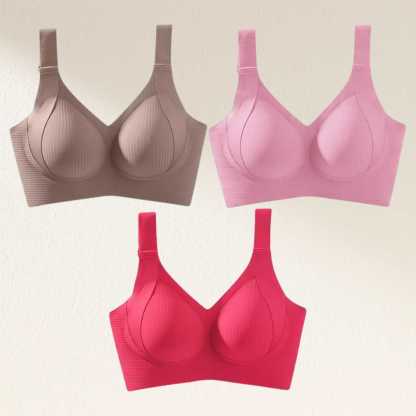 🎁Last Day Buy 1 Get 3 Packs🔥Super Firming Wire-Free Push Up Bra All-Day Comfort No More Sagging (3-Pack Value Set)