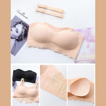 🔥Buy 1 Get 2🔥Oversized Elastic Non-slip Strapless Bra-💥Suitable for women from 110-330 lbs💖