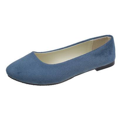 Women's Candy Color Suede Soft Orthopedic Flat Shoes