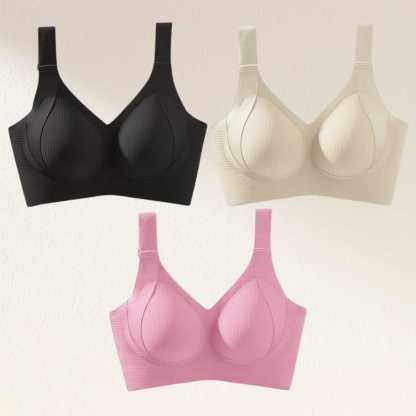 🎁Last Day Buy 1 Get 3 Packs🔥Super Firming Wire-Free Push Up Bra All-Day Comfort No More Sagging (3-Pack Value Set)
