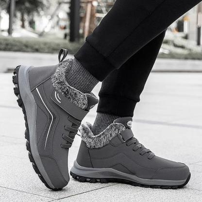 [New Arrivals 2022] PREMIUM Snow Waterproof Leather Ankle Boots