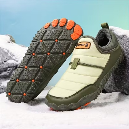 Women's Orthopedic Warm Snow Boots Waterproof Non-Slip Winter Fleece Shoes
