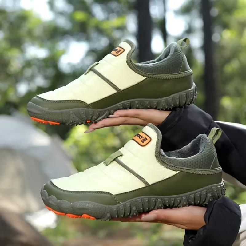 Women's Orthopedic Warm Snow Boots Waterproof Non-Slip Winter Fleece Shoes