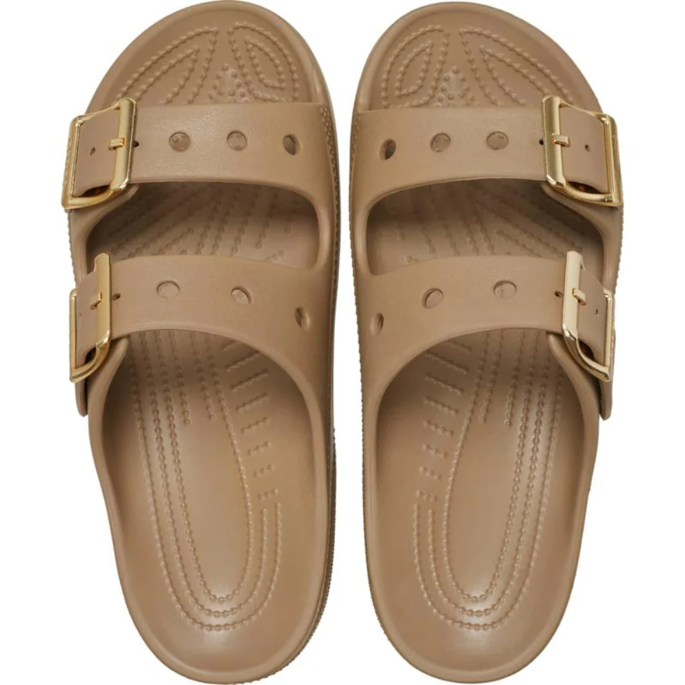 Women's Double Buckle Comfortable Slides – Walk Taller, Feel Nothing
