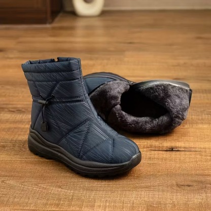 Women Platform Suede Ankle Snow Boots