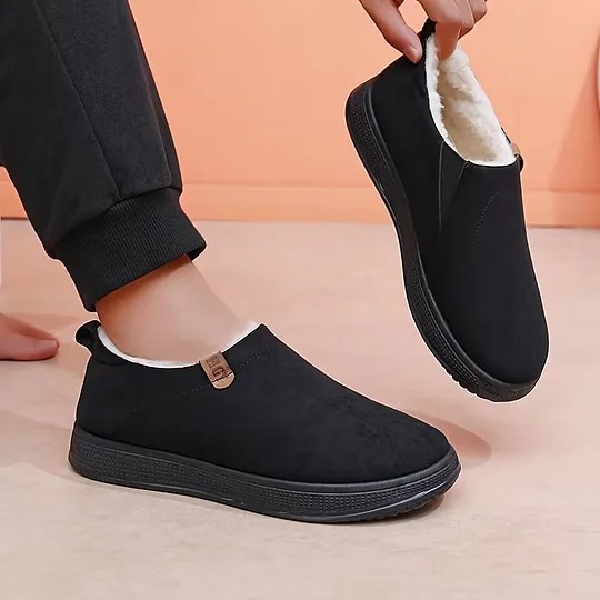 Men’s and Women’s Warm Fleece-Lined Indoor/Outdoor Slippers