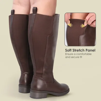 Women's Extra Wide Calf Knee High Boots