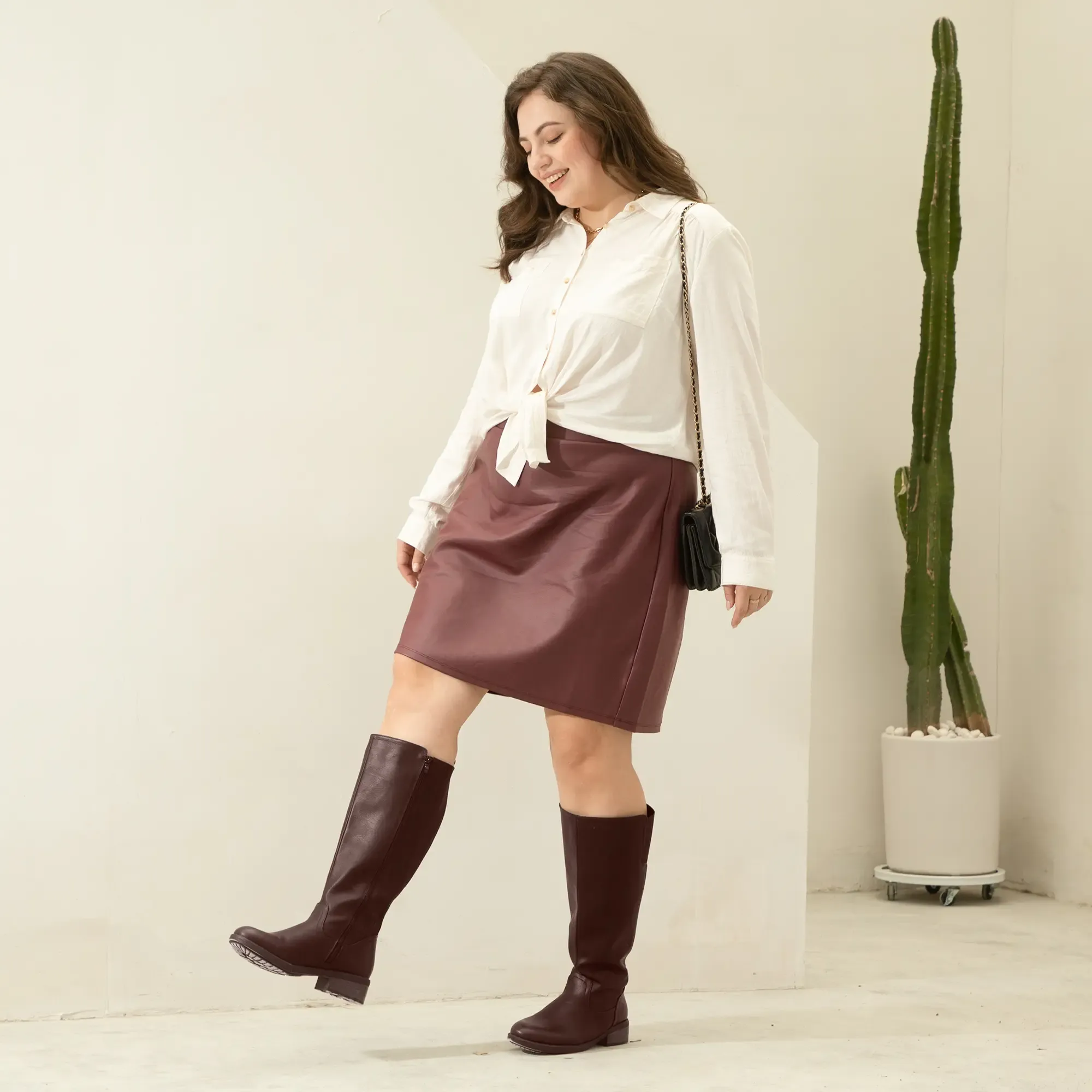 Women's Extra Wide Calf Knee High Boots