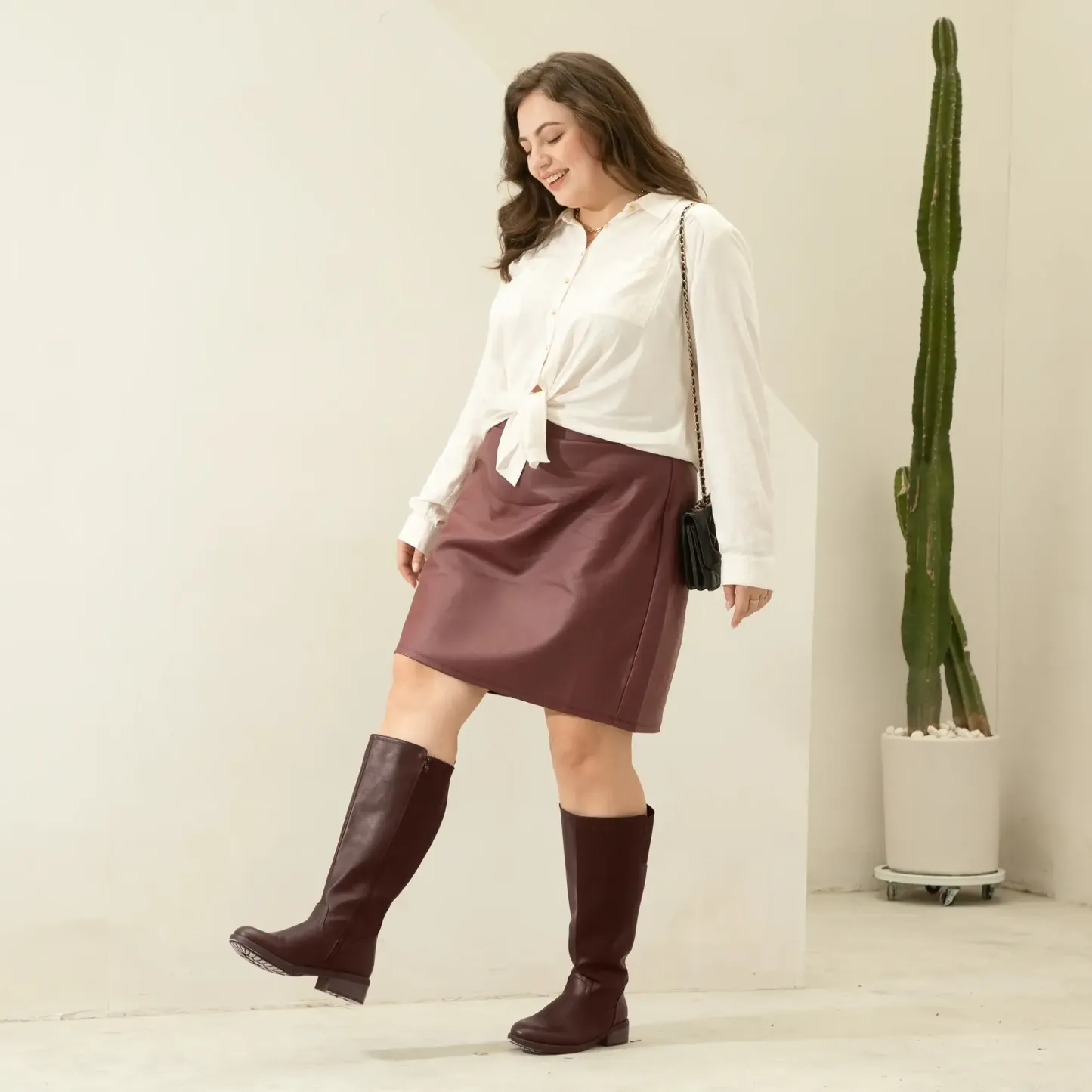 Women's Extra Wide Calf Knee High Boots