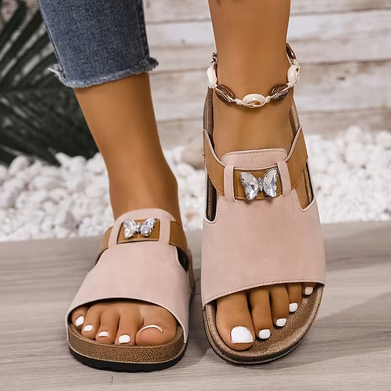 Women'S Retro Thick-Soled Sandals