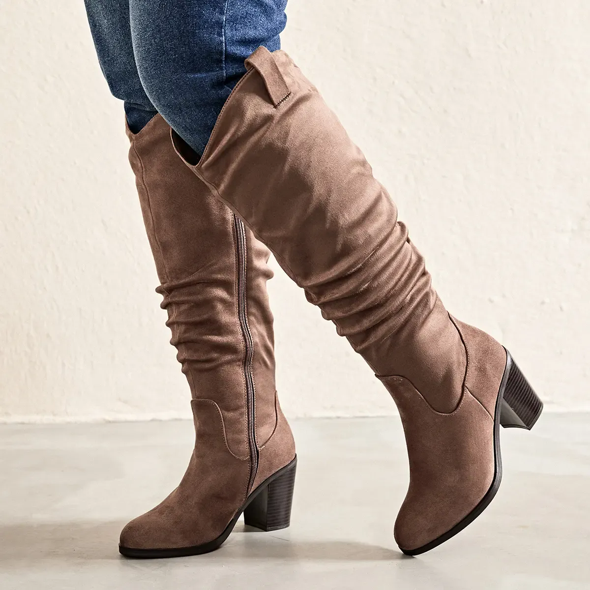Women's Slouch Knee High Boots