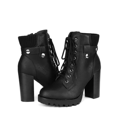Women's Genuine Leather Casual Ankle Boots