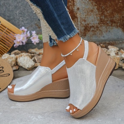 🔥LAST DAY PROMOTION 50% OFF - WOMEN'S LEATHER PLATFORM WEDGE ORTHOPEDIC SANDALS