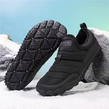 Women's Orthopedic Warm Snow Boots Waterproof Non-Slip Winter Fleece Shoes