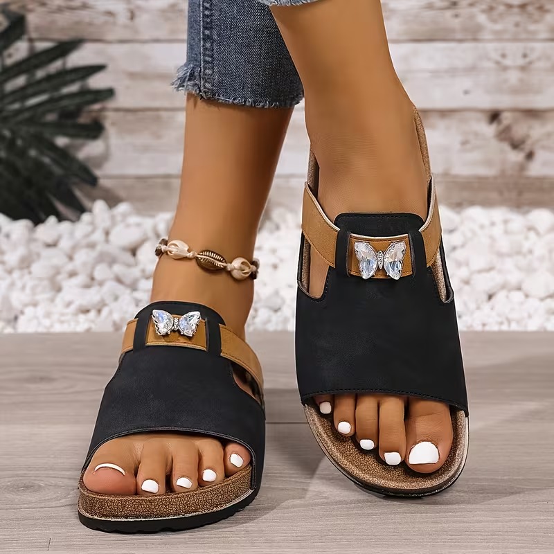 Women'S Retro Thick-Soled Sandals
