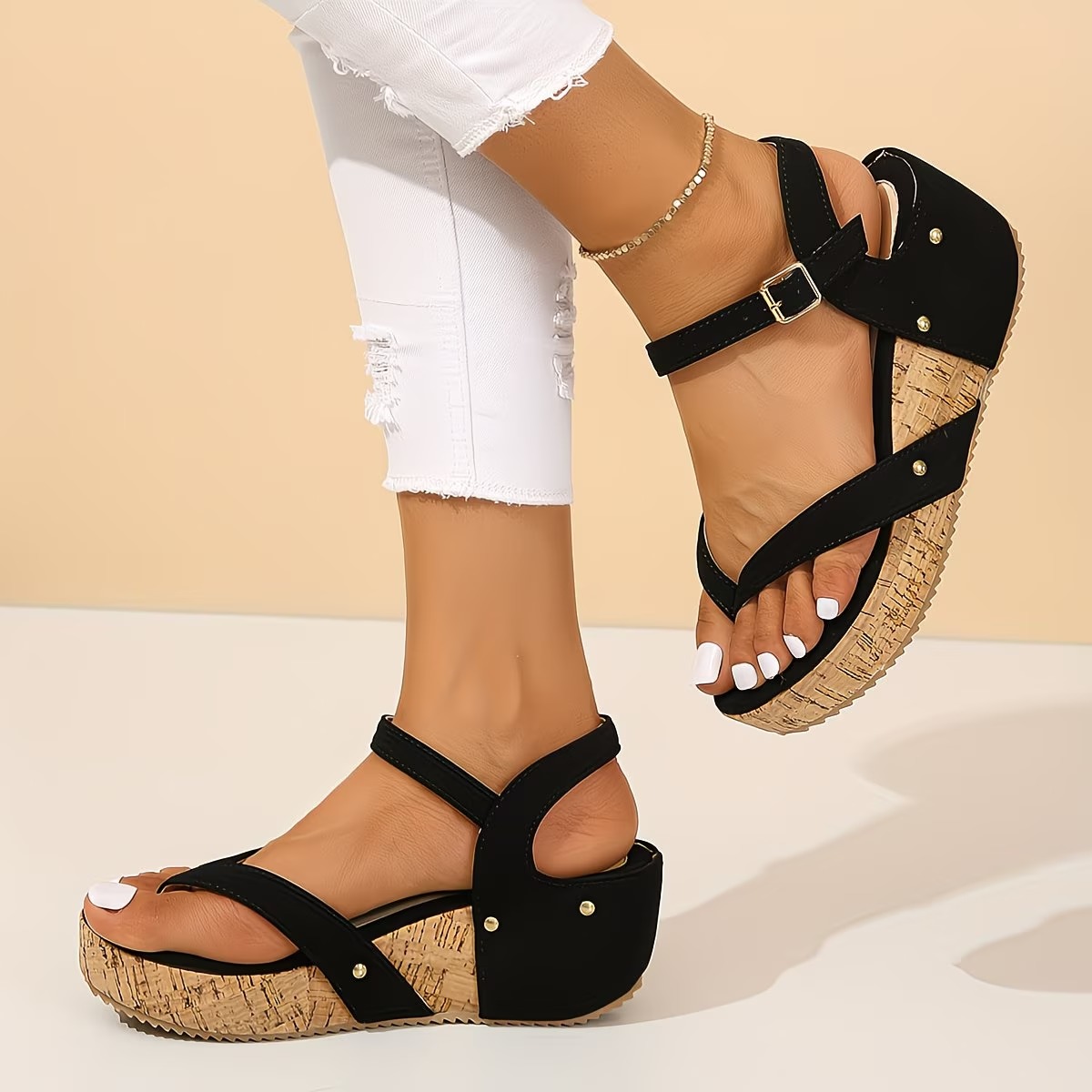 🔥Best Seller-Last Day Sale 60% OFF🔥WOMEN'S PLATFORM WEDGE ORTHOPEDIC SANDALS