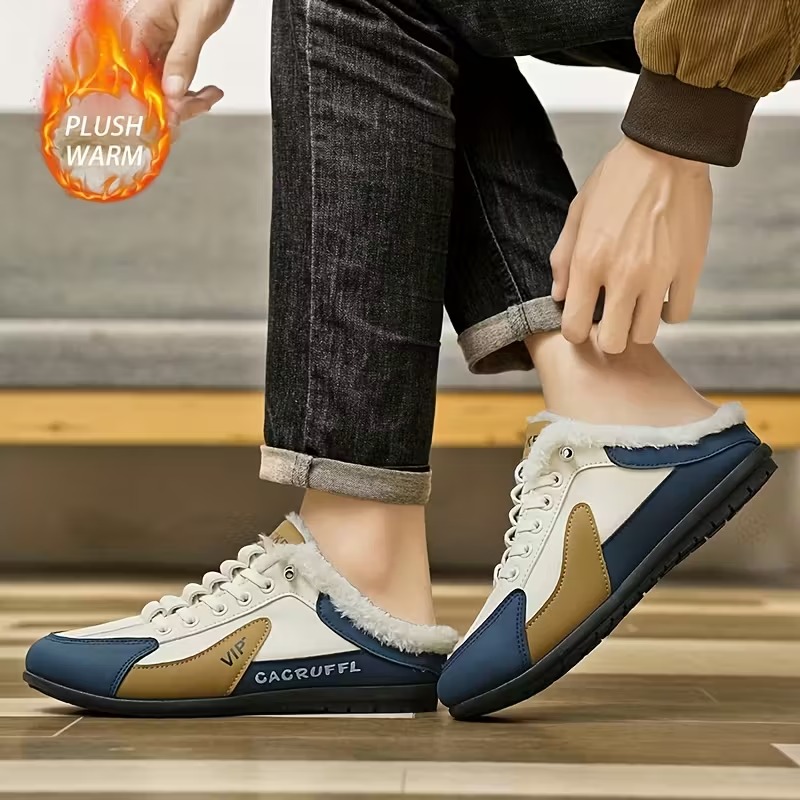 🔥LAST DAY 50% OFF🎁Winter Fleece-lined Covers for Men's Shoes