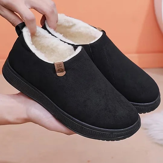 Men’s and Women’s Warm Fleece-Lined Indoor/Outdoor Slippers