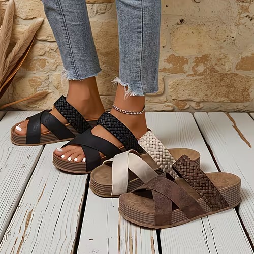 🔥Best Seller-Last Day Sale 60% OFF🔥WOMEN'S PLATFORM WEDGE ORTHOPEDIC SANDALS