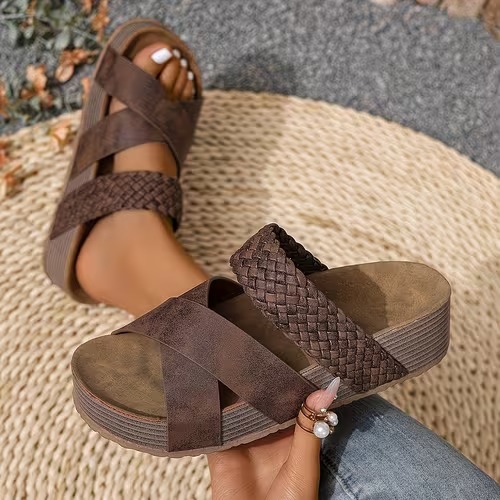 🔥Best Seller-Last Day Sale 60% OFF🔥WOMEN'S PLATFORM WEDGE ORTHOPEDIC SANDALS