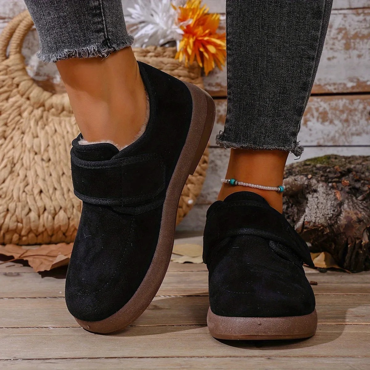 🔥Last Day Promotion 50% OFF - Women's Winter Slip-On Non-Slip Warm Shoes