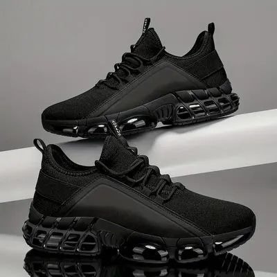 Men's Lightweight Breathable Low-Top Running Shoes
