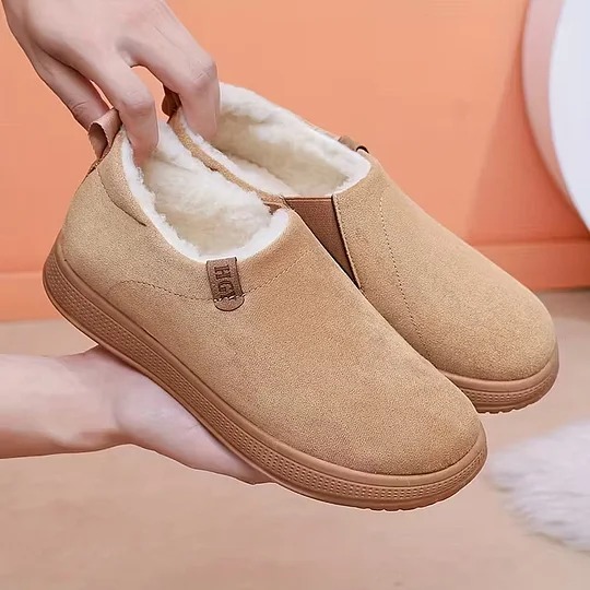 Men’s and Women’s Warm Fleece-Lined Indoor/Outdoor Slippers