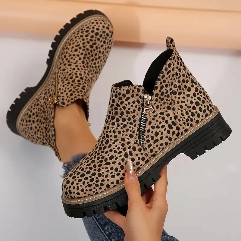 Women's Fashion Thick-sole Ankle Boot