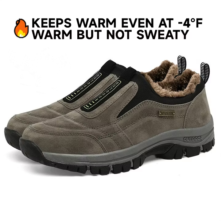 ⏰Last Day 70% OFF🔥Men's Comfortable Waterproof Orthopedic Walking Shoes Hiking Shoes(🎁Free Insoles And Socks💖)