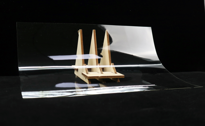 Ultra-thin optical-grade PMMA film