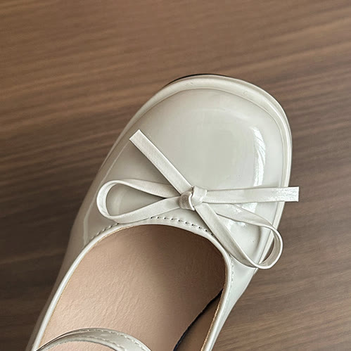 Chic Bow Square Toe Mary Jane Shoes - image 9