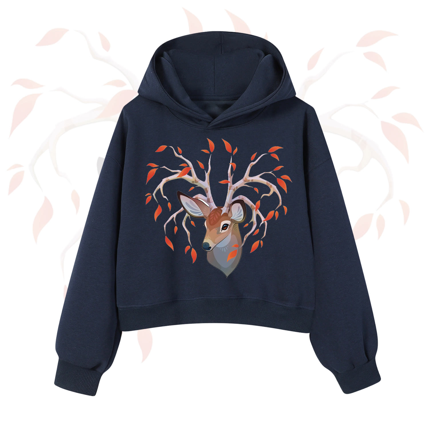 MODAKAWA x violetfeatherz Collaboration Hooded Sweatshirt - Navy Blue - 3XL - image 3