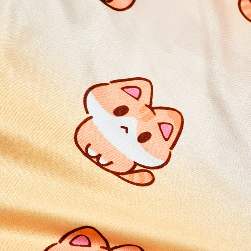 Kitty Print Modakawa Casual Shorts - image 2