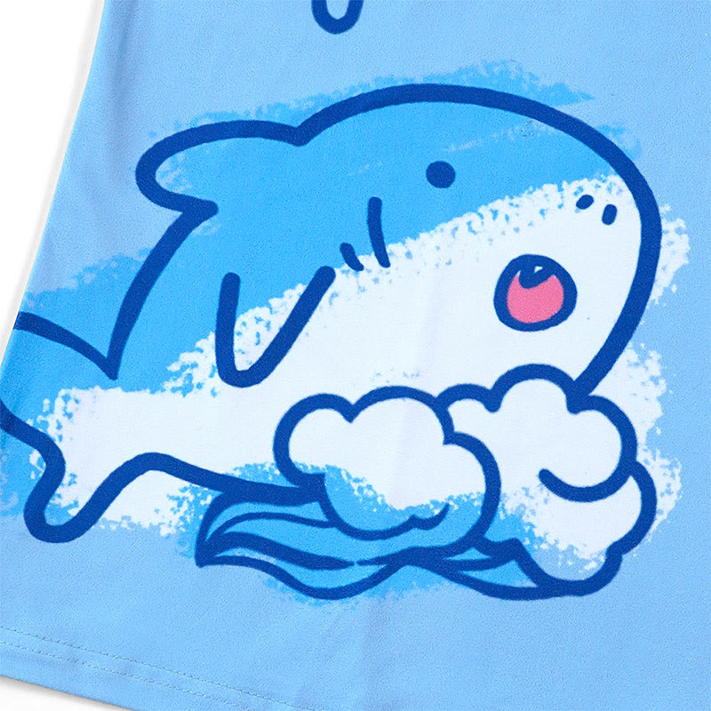 Shark Print Modakawa T-shirt - image 2