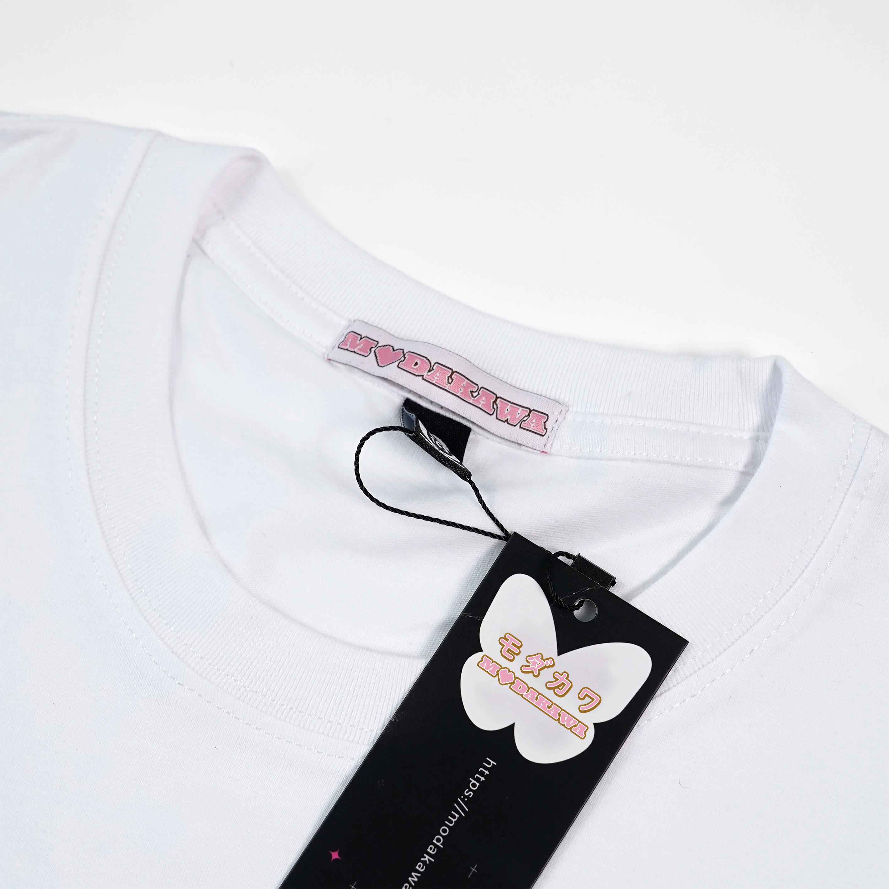 Girlfriend Boyfriend Kitty Print 100% Cotton Modakawa T-shirt - image 8