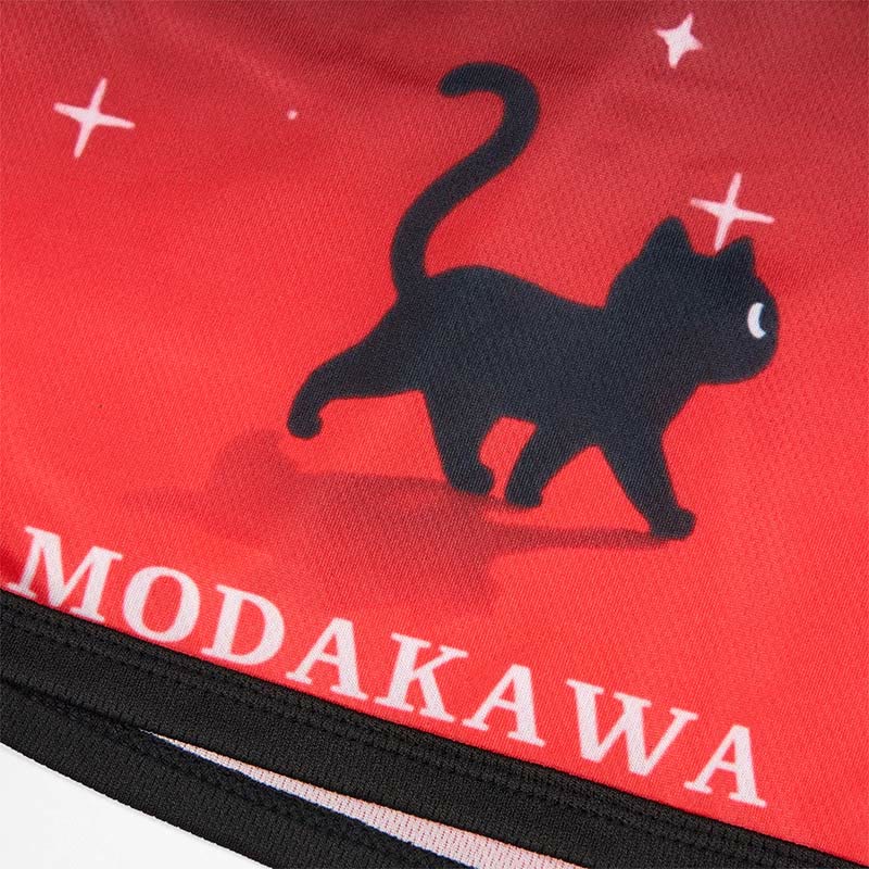 Modakawa Gradient Kitty Moon Star Print Casual Shorts - image 2