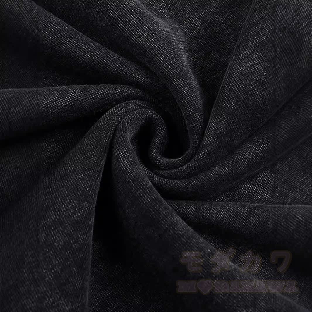 MODAKAWA Frog With Gun Graphic Vintage Washed Adjustable Hem Pants - image 5