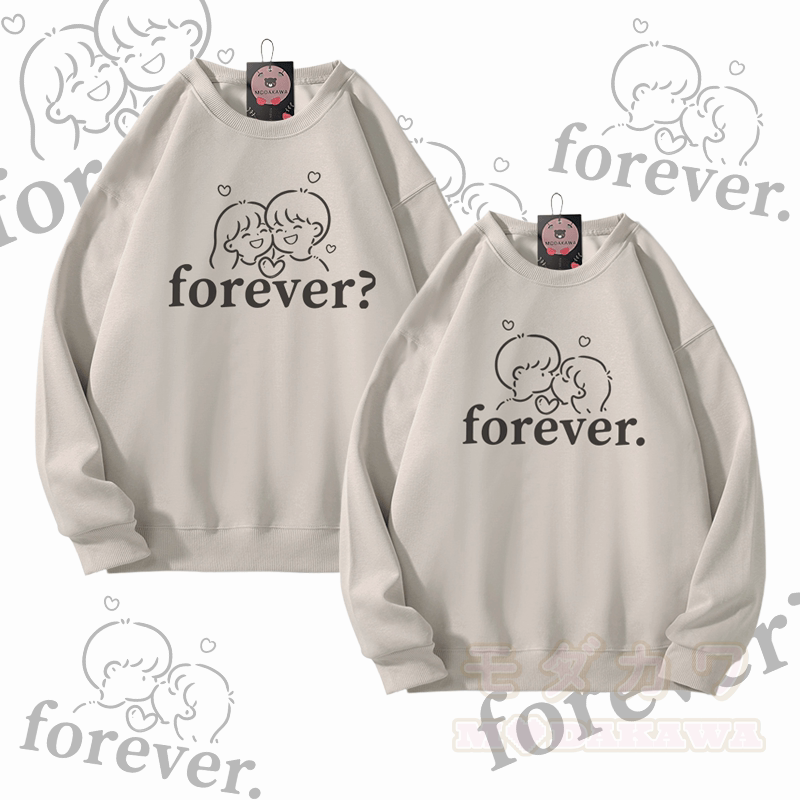 MODAKAWA FOREVER Couple Graphic Unisex Sweatshirt - image 1
