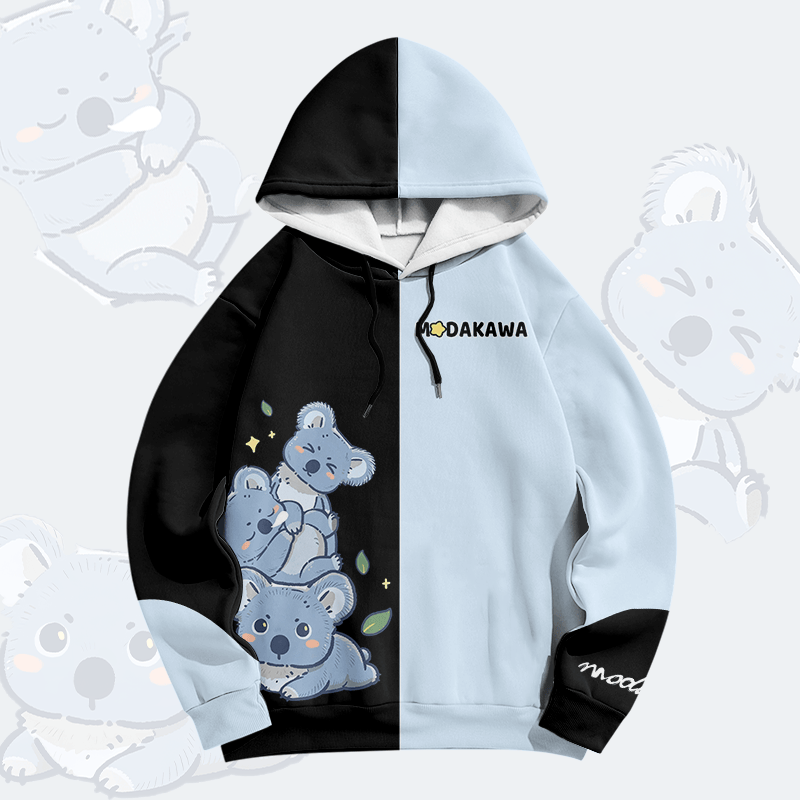 Koala Graphic Modakawa Pullover Hoodie - image 4